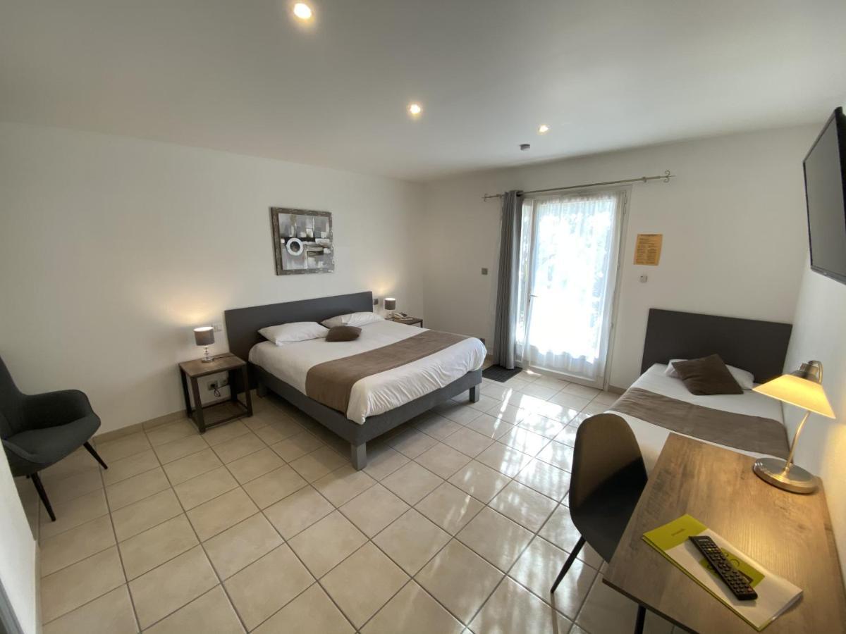 Logis Hotel L'Oliveraie Коньяк Экстерьер фото